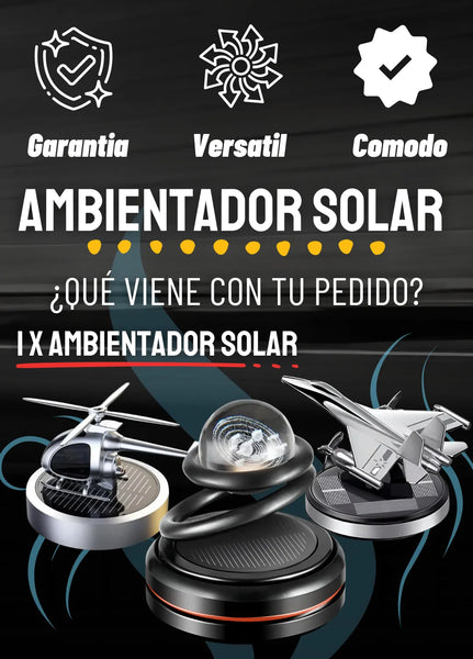 Ambientador solar Impacto 🚀🚀🚀