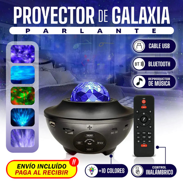 💫OFERTA💫-📢PARLANTE PROYECTOR DE GALAXIAS🌌