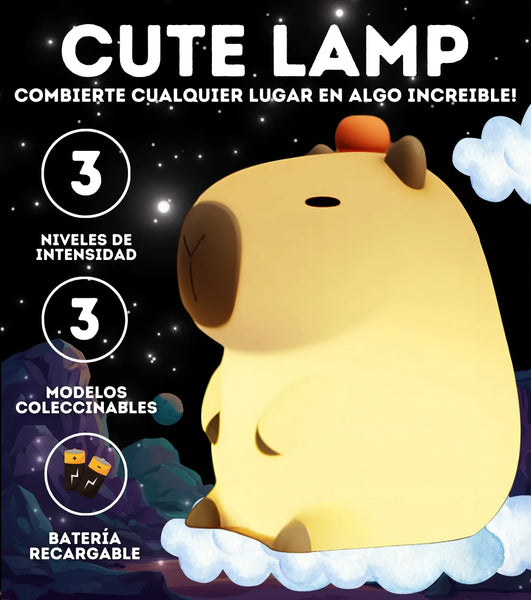 Cute Lamp Capybara 💡💡💡