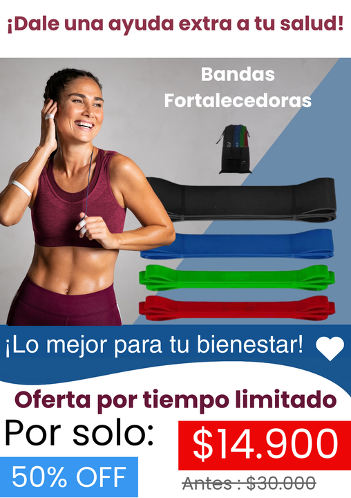 Bandas Fortalecedoras 🏋🏻‍♀️🏋🏻‍♀️