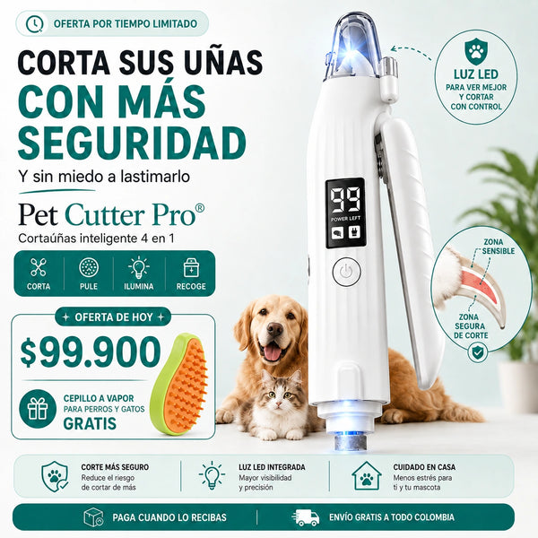 Corta uñas inteligente 4 en 1 PettCutter + Obsequio